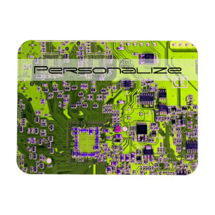 Printed Circuit Assembly PCB Yellow Circuit Board Magnet
