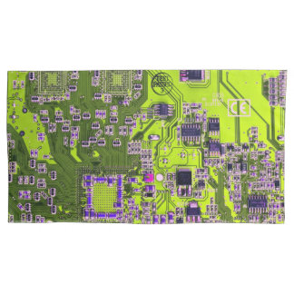 Printed Circuit Assembly PCB Yellow Circuit Board Pillowcase