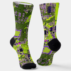 Printed Circuit Assembly PCB Yellow Circuit Board Socks