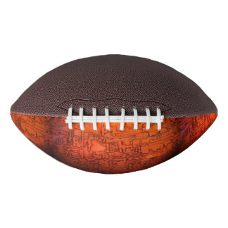 printed circuit board look american football