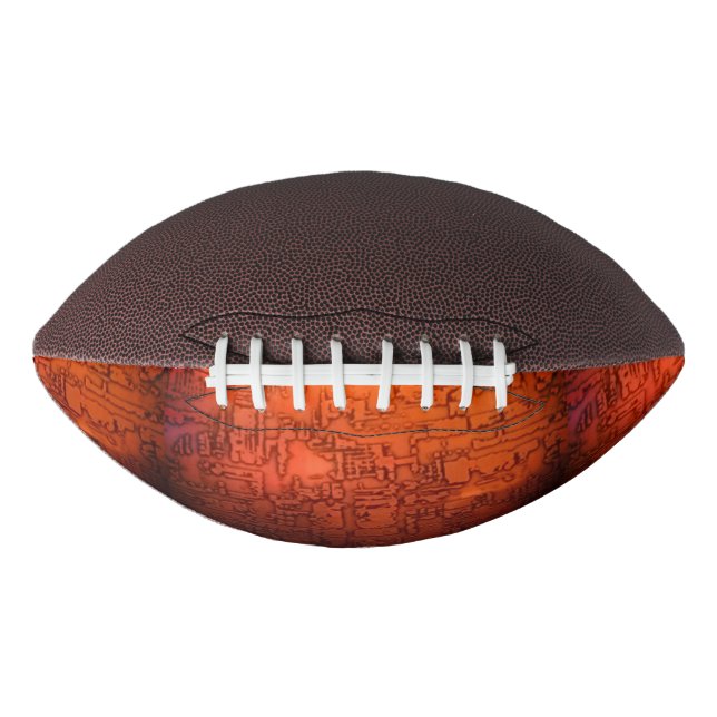 printed circuit board look american football (Front)