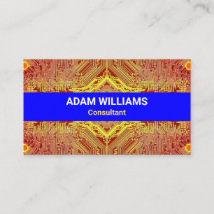 Printed Circuit Board PCB (Consultant) Creative Business Card
