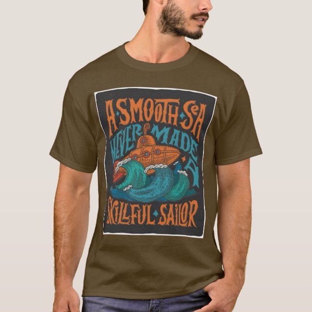 Printed Design  T-Shirt (Front)