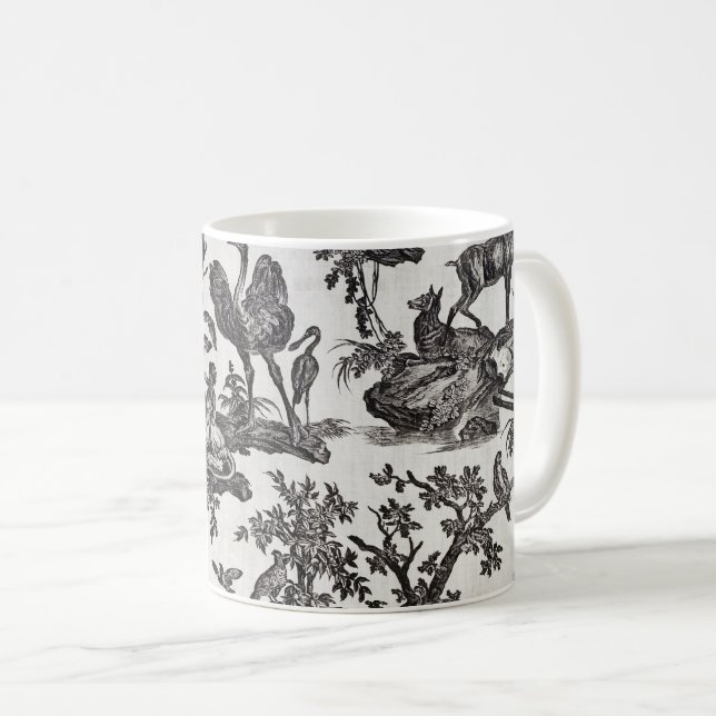 Printed Fabric Coffee Mug (Front Right)