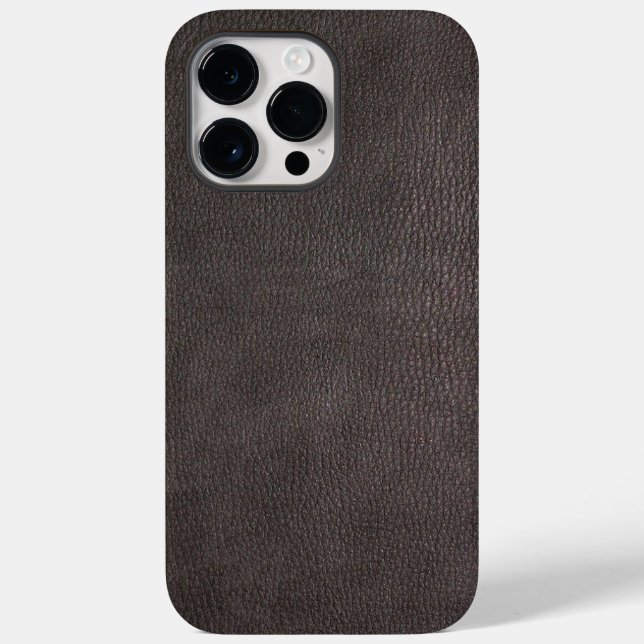 Printed leather  Case-Mate iPhone case (Back)