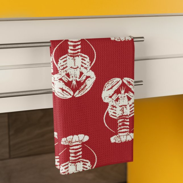 Printed Lobster  Tea Towel (Creator Uploaded)