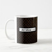Printed LV Monogram on Mug