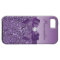 Printed Purple Sequins, Bow & Diamond