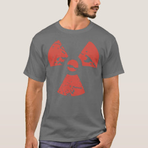 Printed Radioactive Sign T-Shirt