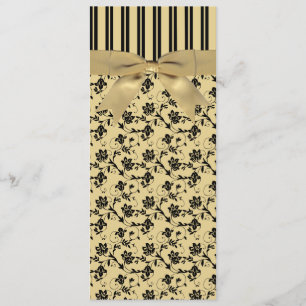 PRINTED RIBBON 50th Wedding Anniversary Invite