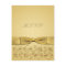 PRINTED RIBBON Gold RSVP Card