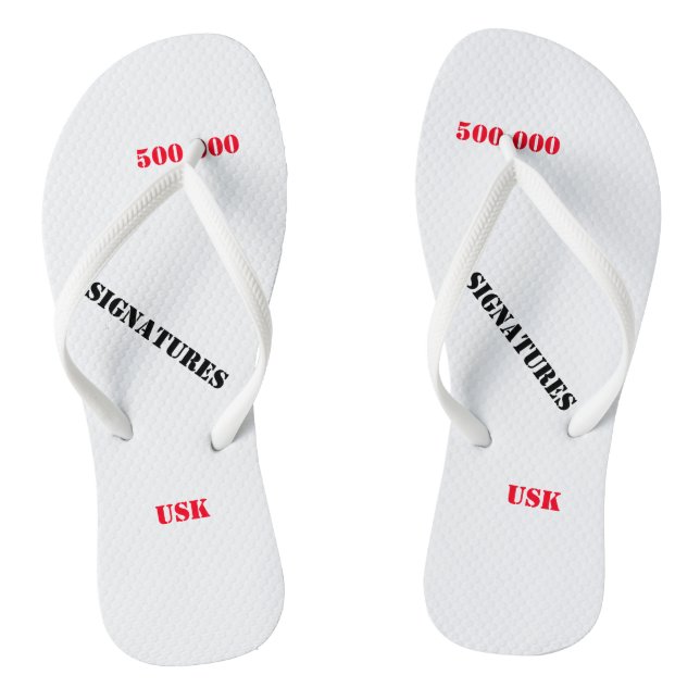 Printed socks flip flops (Footbed)