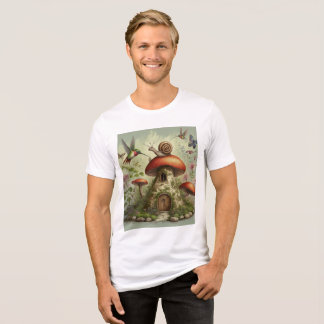 Printed T-Shirt Tri-Blend Shirt