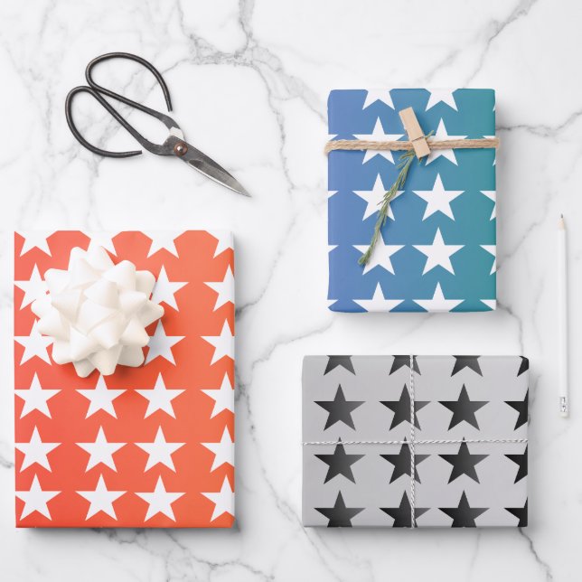 Printed Wrapping Paper Sheet (Front)