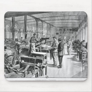 Printing the banknotes mouse mat