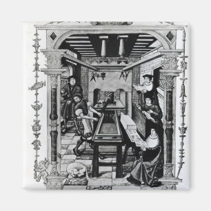Printing workshop magnet