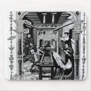 Printing workshop mouse mat