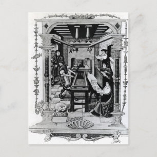 Printing workshop postcard
