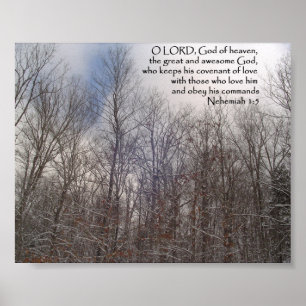 Prints & Posters: Snowy Trees