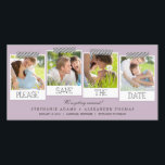 Prints Save The Date Photo Cards<br><div class="desc">These chic and modern photo cards stylishly request your guests to save the date for your big day. Available in other colours (custom colour requests are welcome!).</div>