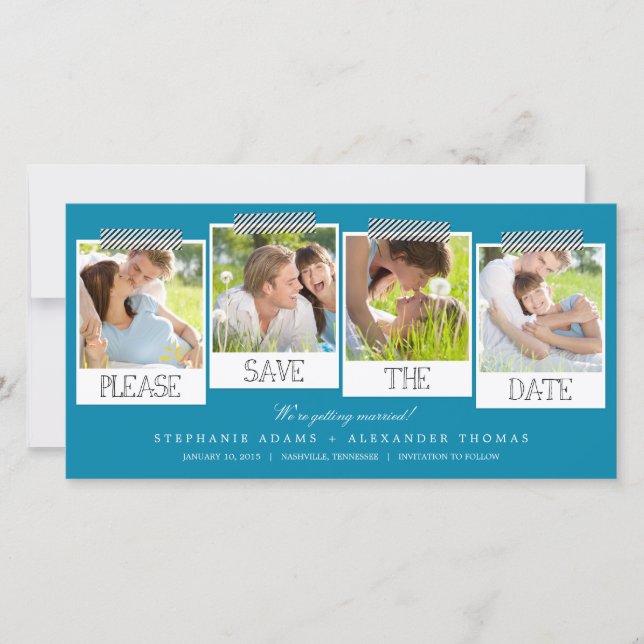 Prints Save The Date Photo Cards (Front)