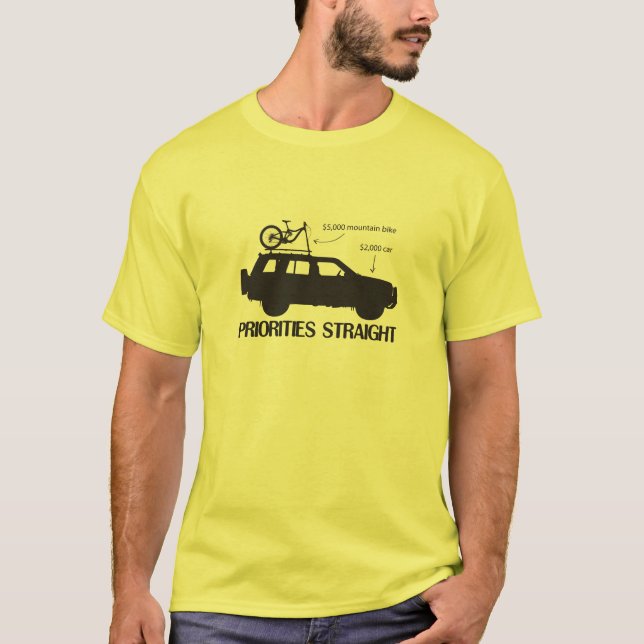 Priorities T-Shirt (Front)