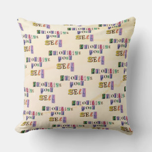 Prioritise yourself cushion
