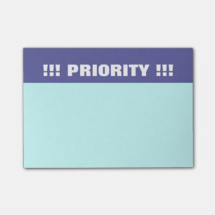 Priority Post-it Notes