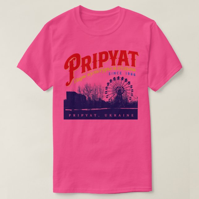 Pripyat Amusement Park T-Shirt (Design Front)