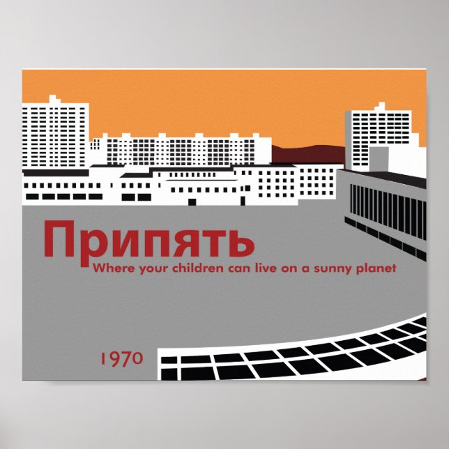 Pripyat Propaganda Style Poster (Front)