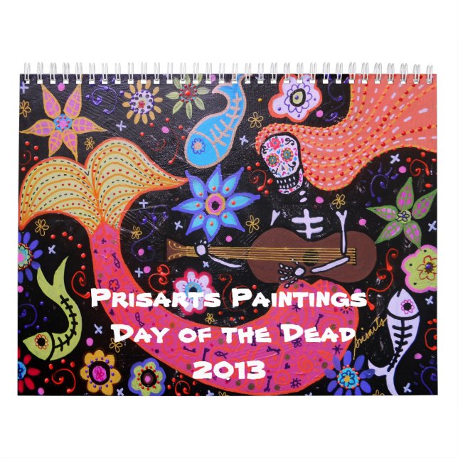 Prisarts Day of the Dead Collection Calendar (Cover)