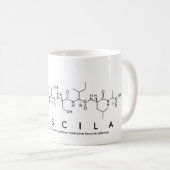 Priscila peptide name mug (Front Right)