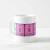 Priscila periodic table name mug (Front Left)