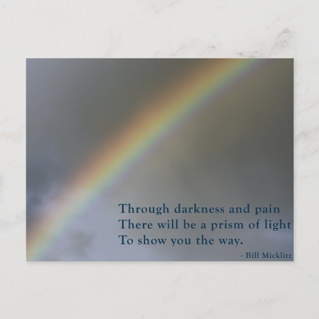 Prism Of Light Postcard (Front)