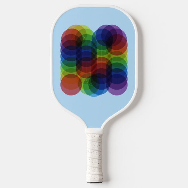 Prism Path Blue Pickleball Paddle (Front)