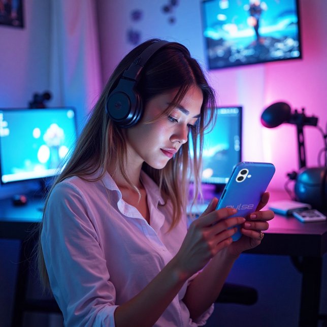 Prism Pulse - Vaporwave Gradient Vibe Case-Mate iPhone Case (Prism Pulse iPhone Case. Digital dreams & vaporwave vibes for your tech. Protect in style.)