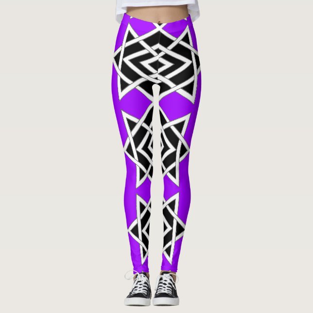 Prism ( Purple ) Leggings (Front)