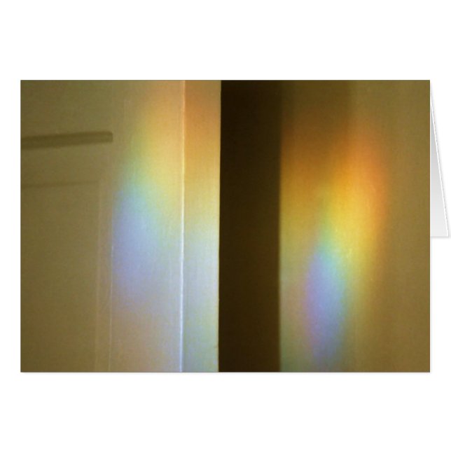 Prism Rainbows on Door & Wall (Front Horizontal)