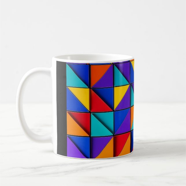 Prism Tile Coffee Mug (Left)