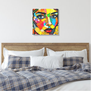 “Prismara” - Fragments of Her Flame Canvas Print