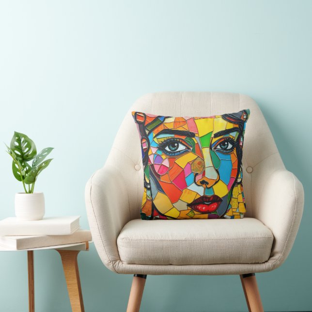 “Prismara” - Fragments of Her Flame Cushion (Chair)