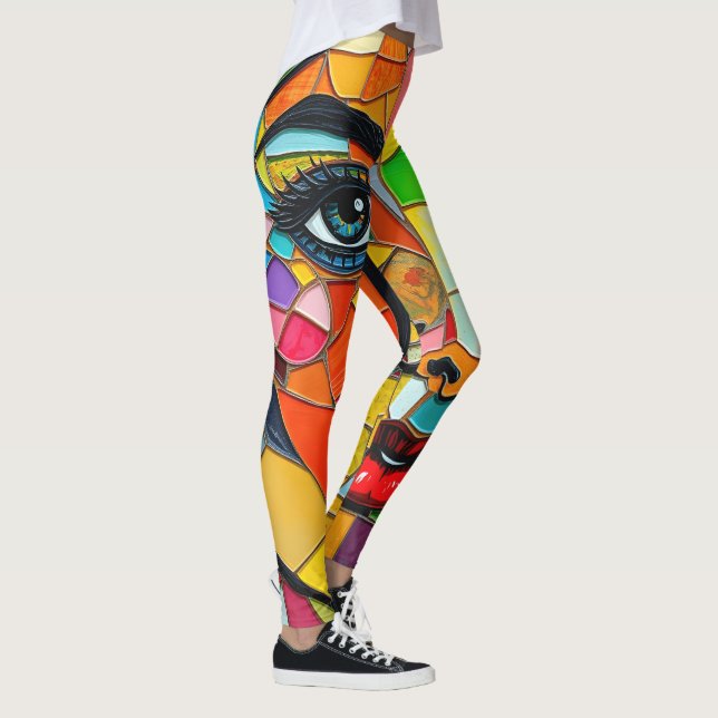 “Prismara” - Fragments of Her Flame Leggings (Right)