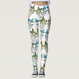 Prismatic Butterfly Swarm Leggings