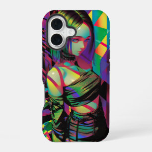 Prismatic Club Elf in Glitter Wrap Set iPhone 16 Case