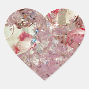 Prismatic  collection heart sticker