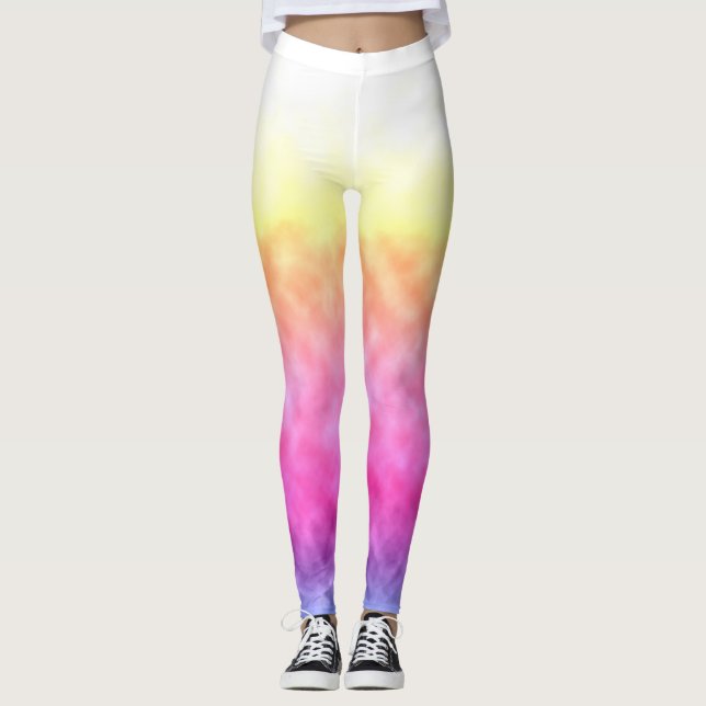 Prismatic Dawn Leggings (Front)