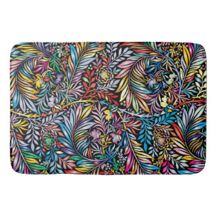 Prismatic Fern 1 Bath Mat