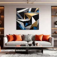 Prismatic Fragments Interconnected triangles