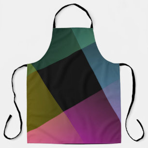 Prismatic Geometric Abstract Apron