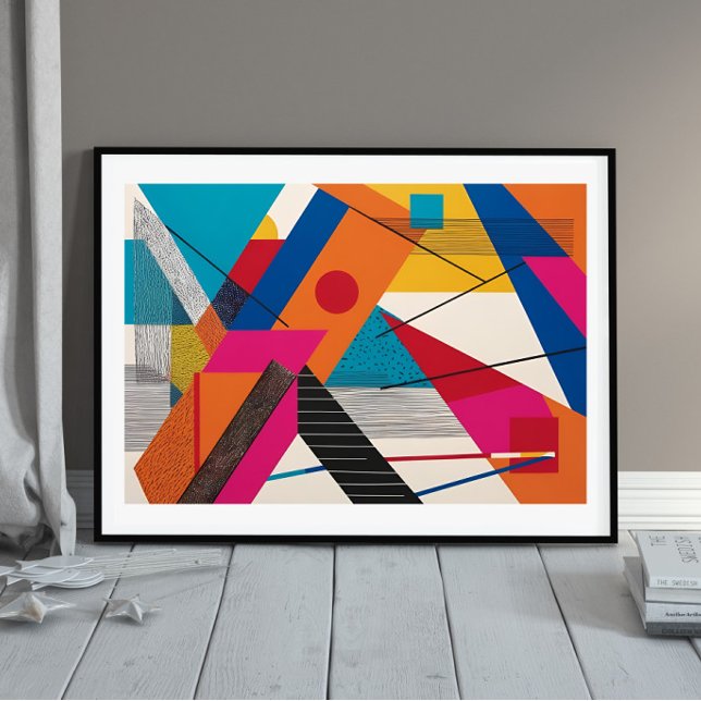Prismatic Geometry Burst Poster (Creator Uploaded)